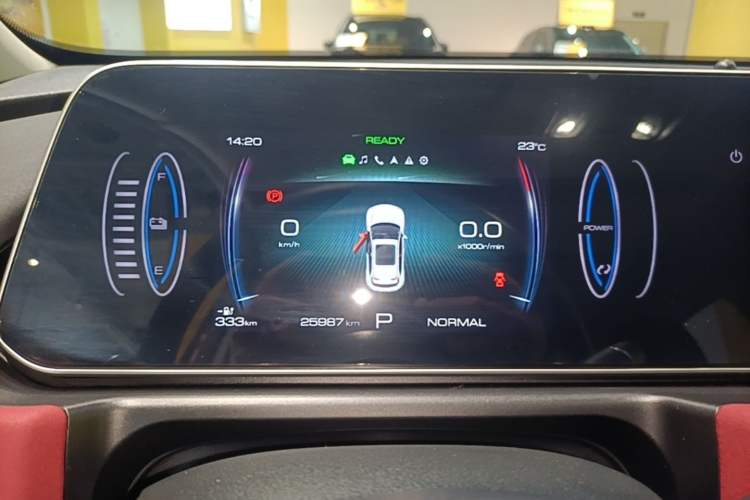 Used ORA Good Cat GT 2023 Mulan Edition 401km Luxury Version Instrument Cluster