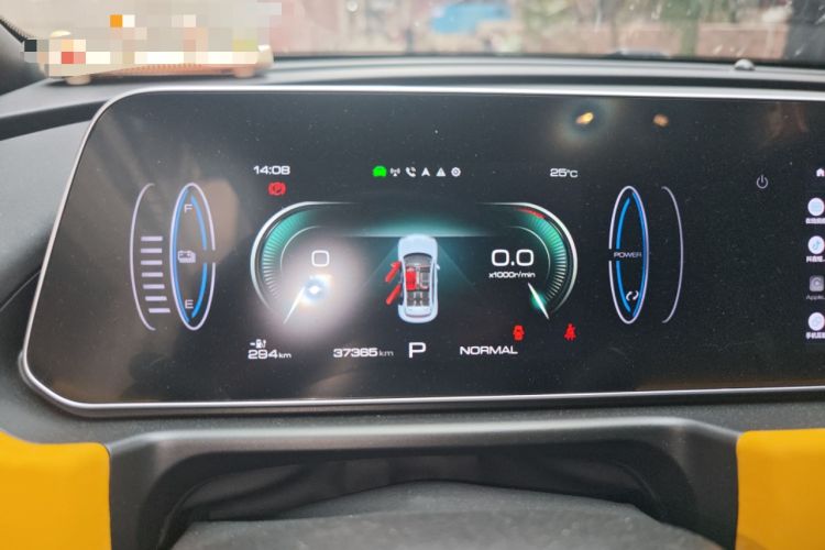 Used ORA Good Cat GT 2023 Mulan Edition 401km Prestige Version Instrument Cluster