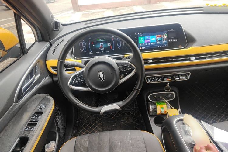 Used ORA Good Cat GT 2023 Mulan Edition 401km Prestige Version Steering Wheel