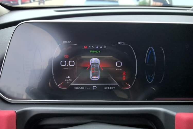 Used ORA Good Cat GT 2023 Mulan Edition 401km Luxury Version Instrument Cluster