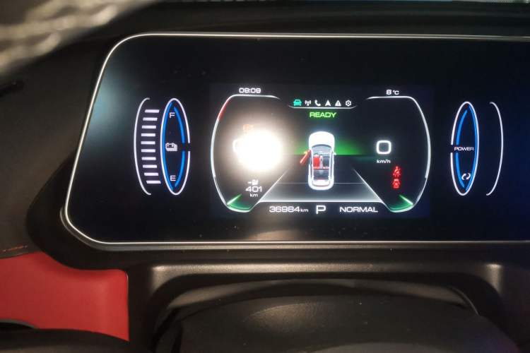 Used ORA Good Cat GT 2023 Mulan Edition 401km Luxury Version Instrument Cluster
