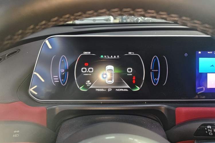 Used ORA Good Cat GT 2023 Mulan Edition 401km Luxury Version Instrument Cluster