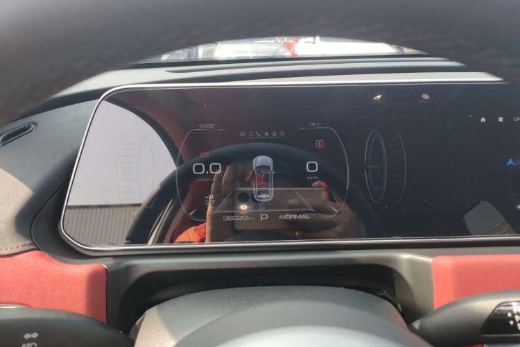 Used ORA Good Cat GT 2023 Mulan Edition 401km Luxury Version Instrument Cluster