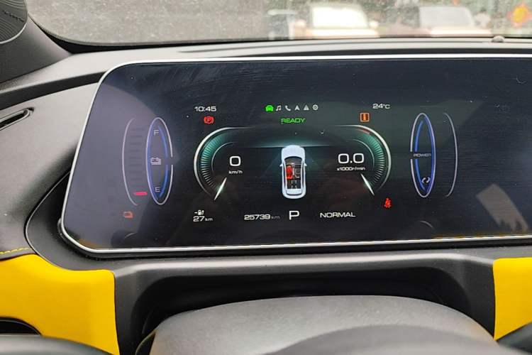 Used ORA Good Cat GT 2023 Mulan Edition 401 km Premium Version Instrument Cluster