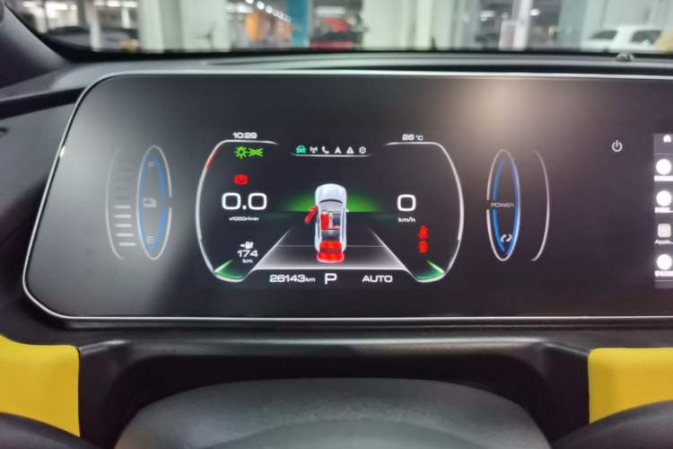 Used ORA Good Cat GT 2023 Mulan Edition 401km Prestige Version Instrument Cluster