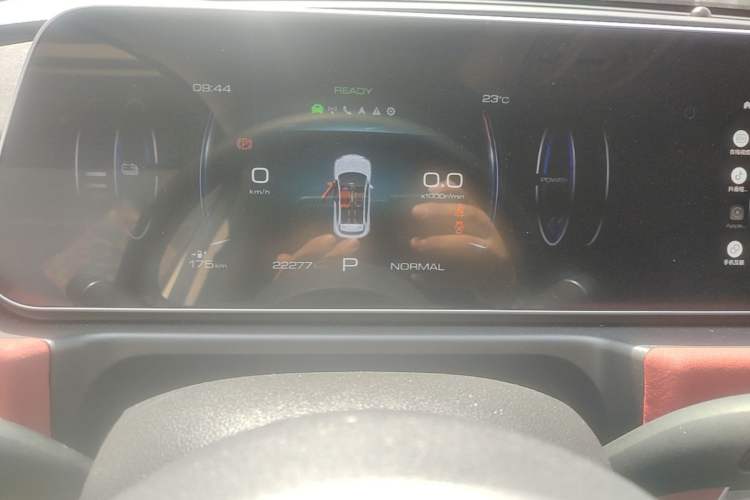 Used ORA Good Cat GT 2023 Mulan Edition 401km Luxury Version Instrument Cluster