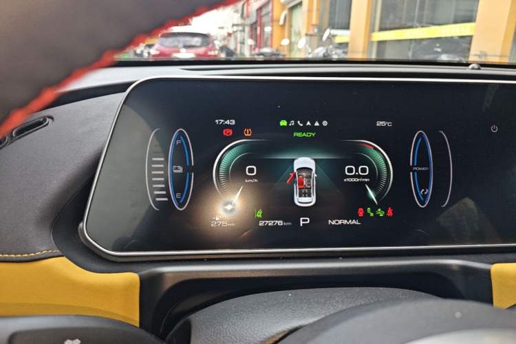 Used ORA Good Cat GT 2023 Mulan Edition 401km Prestige Version Instrument Cluster
