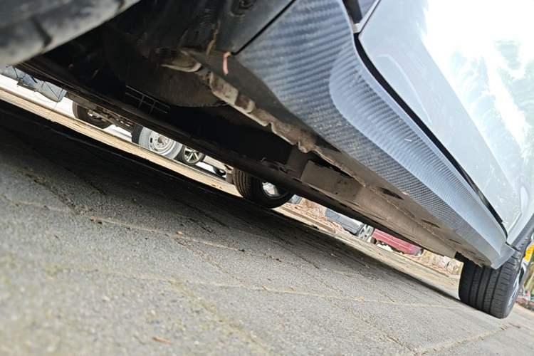 Used ORA Good Cat GT 2023 Mulan Edition 401km Prestige Version Left Side Sill