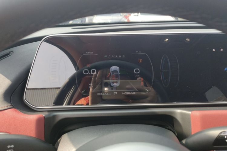 Used ORA Good Cat GT 2023 Mulan Edition 401km Luxury Version Odometer Close Up