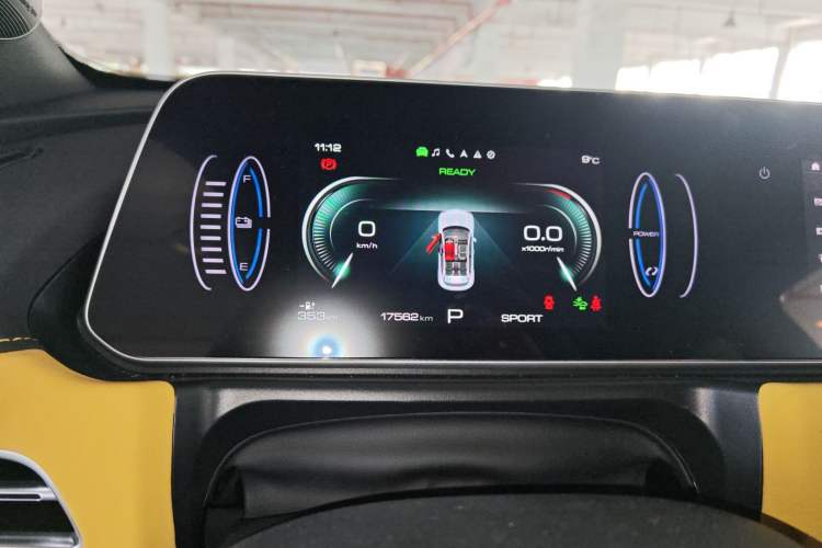 Used ORA Good Cat GT 2024 Mulan Edition 401 km Range Prestige Version 135 kW Instrument Cluster