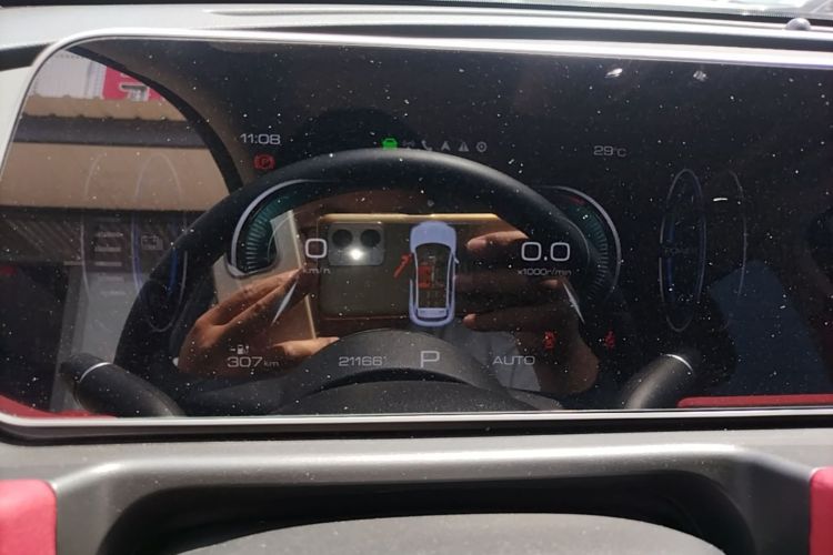 Used ORA Good Cat GT 2024 Mulan Edition 401km Luxury Version Instrument Cluster