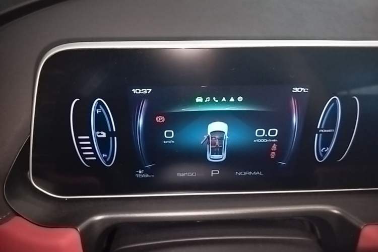 Used ORA Good Cat GT 2024 Mulan Edition 401km Luxury Version Instrument Cluster