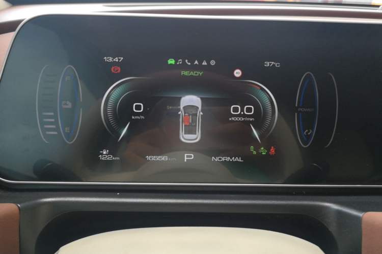 Used ORA Good Cat GT 2024 Mulan Edition 401 km Range Luxury Version 126 kW Instrument Cluster