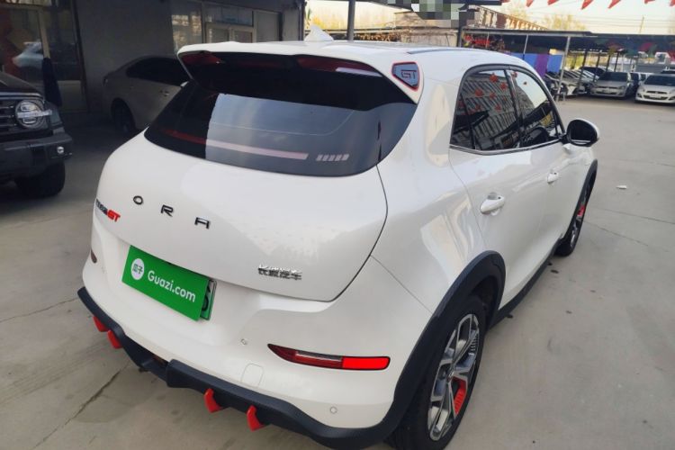 Used ORA Good Cat GT 2024 Revised Edition Mulan Version 401 km Luxury Grade Rear Right 45 Deg