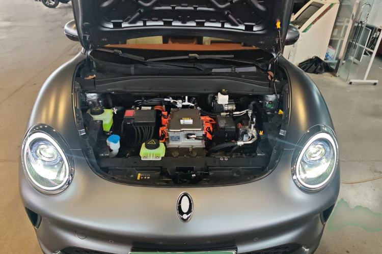 Used ORA Good Cat GT 2025 Model, Mulan Edition, 430km Prestige Version Engine Bay