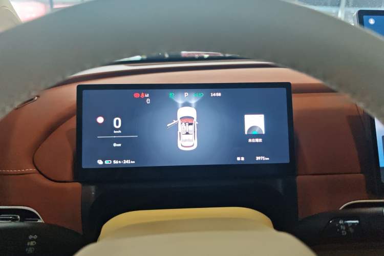 Used ORA Good Cat GT 2025 Model, Mulan Edition, 430km Prestige Version Instrument Cluster