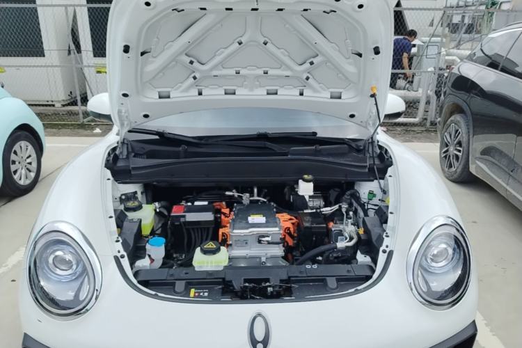 Used ORA Good Cat GT 2025 Model, Mulan Edition, 430km Luxury Version Engine Bay