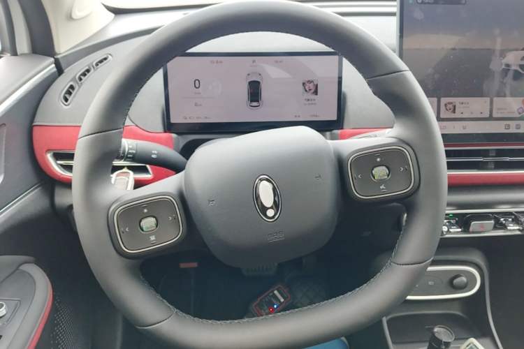 Used ORA Good Cat GT 2025 Model, Mulan Edition, 430km Luxury Version Steering Wheel