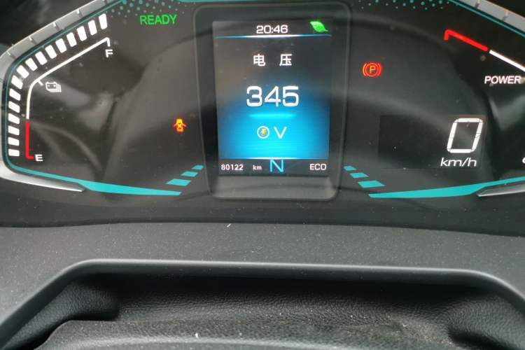 Used ORA iQ 2018 Ambitious Version Odometer Close Up