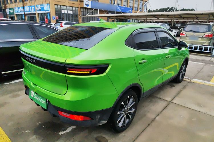 Used ORA iQ 2018 High-Range Model Ambitious Version Rear Right 45 Deg