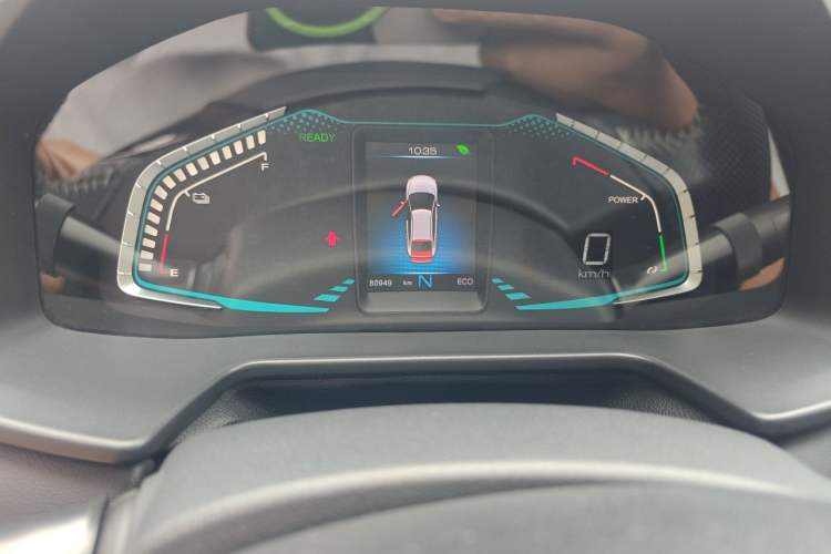 Used ORA iQ 2018 High-Range Model Smart Enjoyment Version Odometer Close Up