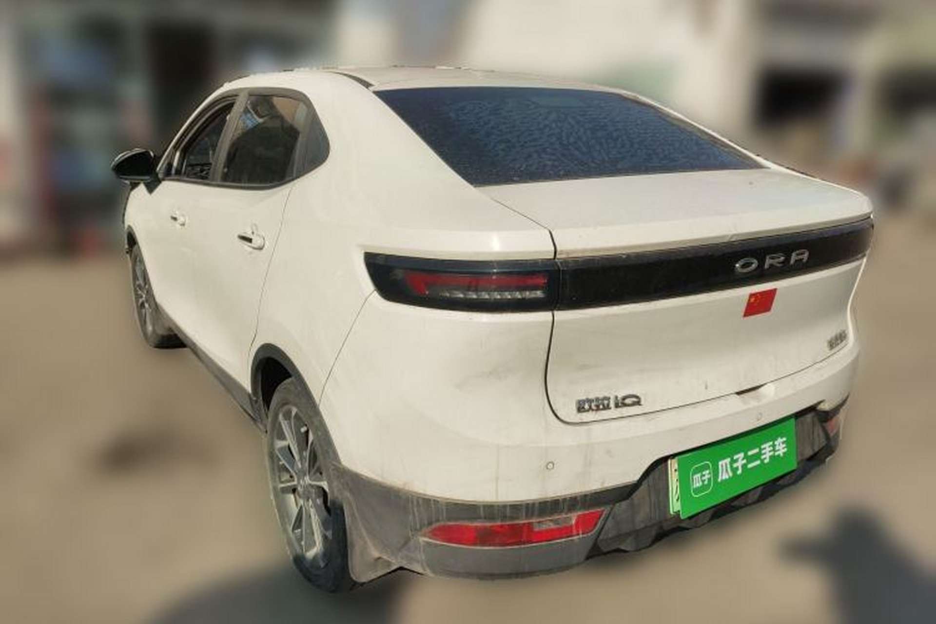 Used ORA iQ 2018 High-Range Version Smart Connectivity Model Rear Left 45 Deg