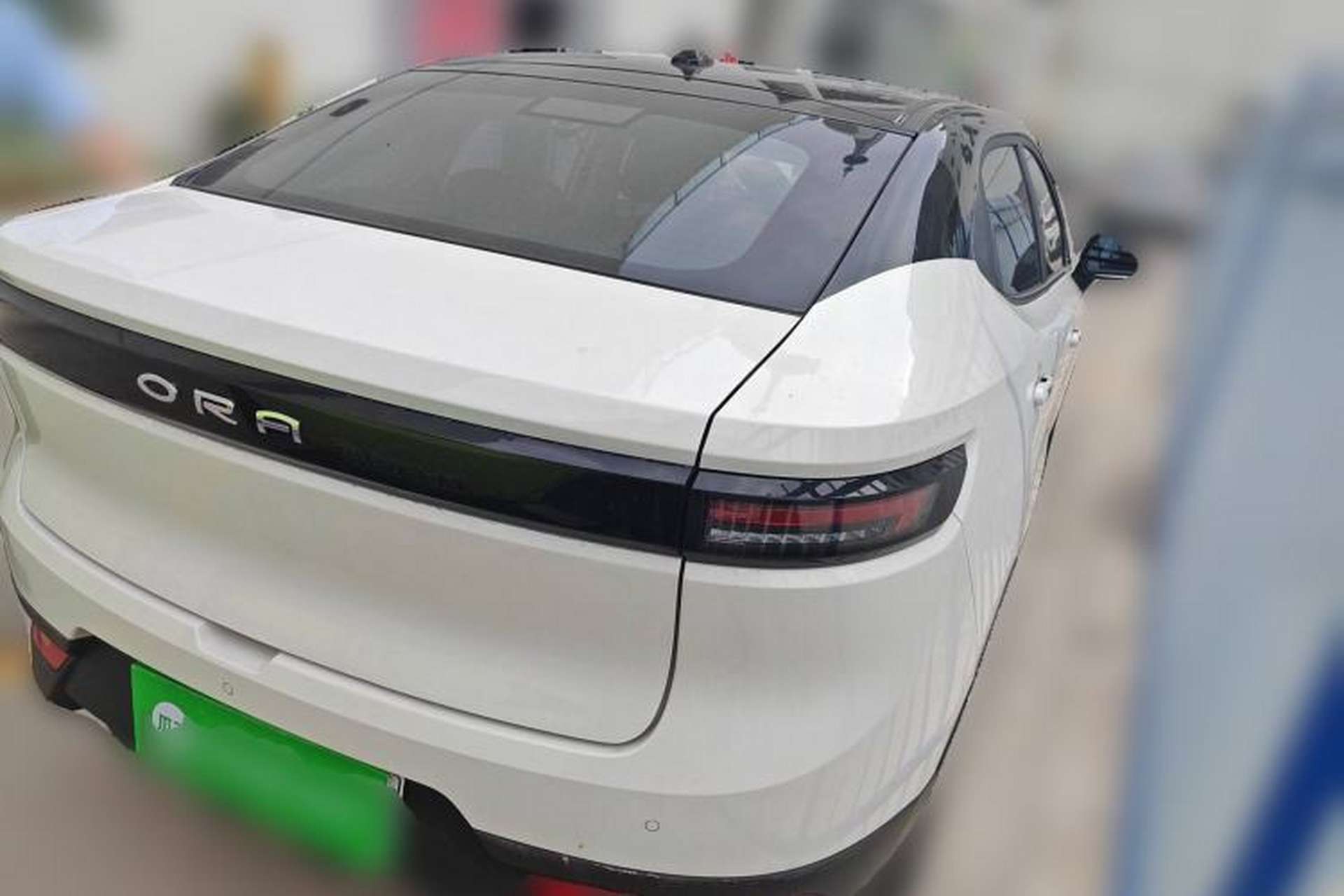 Used ORA iQ 2018 High-Range Version Smart Connectivity Model Rear Right 45 Deg