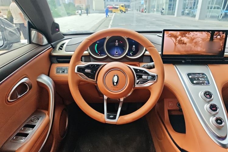 Used ORA Lightning Cat 2022 555 km Luxury Edition Steering Wheel