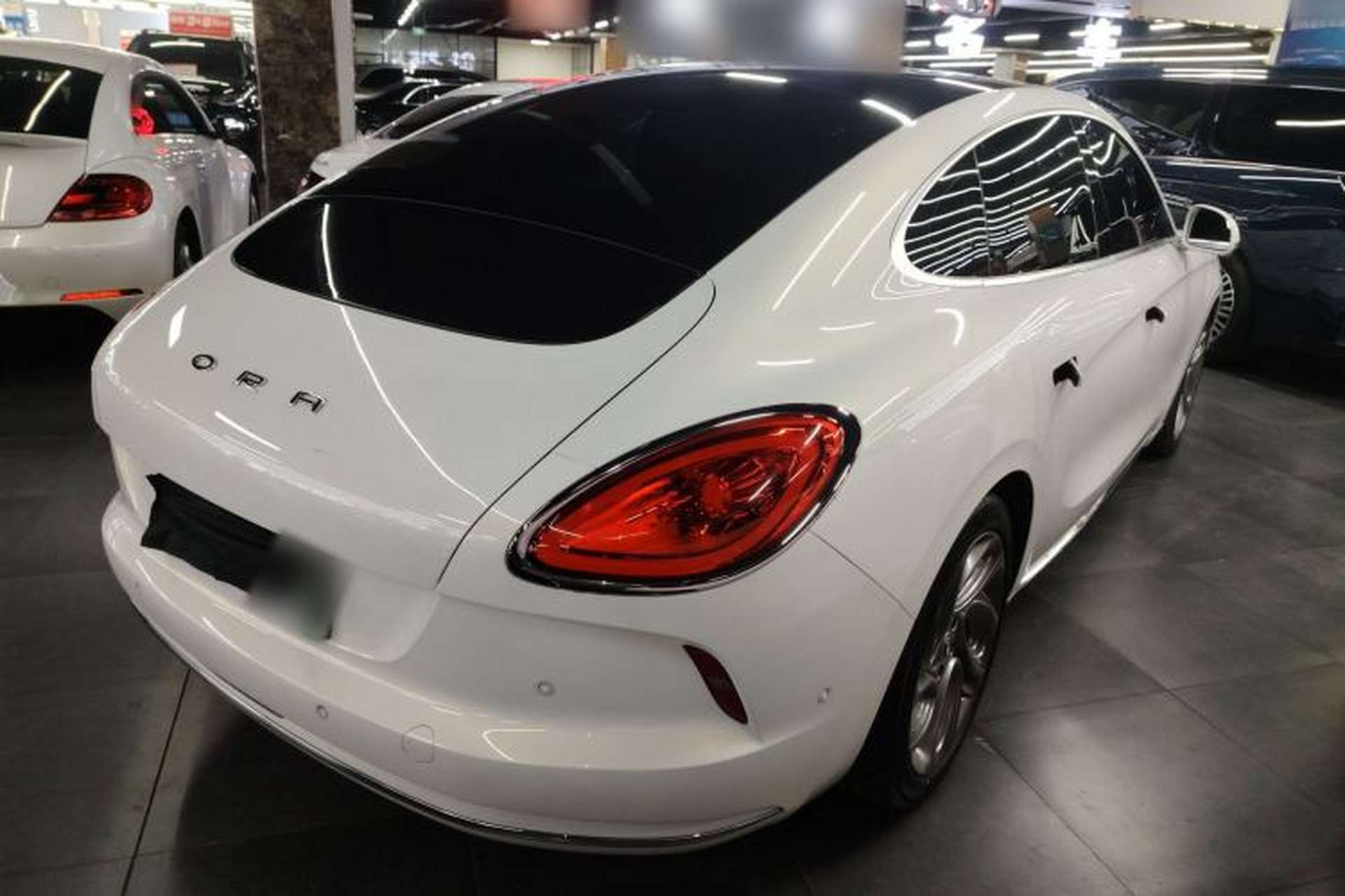 Used ORA Lightning Cat 2022 555 km Luxury Edition Rear Right 45 Deg