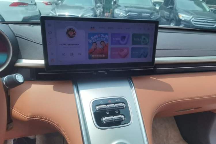 Used ORA Lightning Cat 2022 555 km Luxury Edition Audio And AC Panel