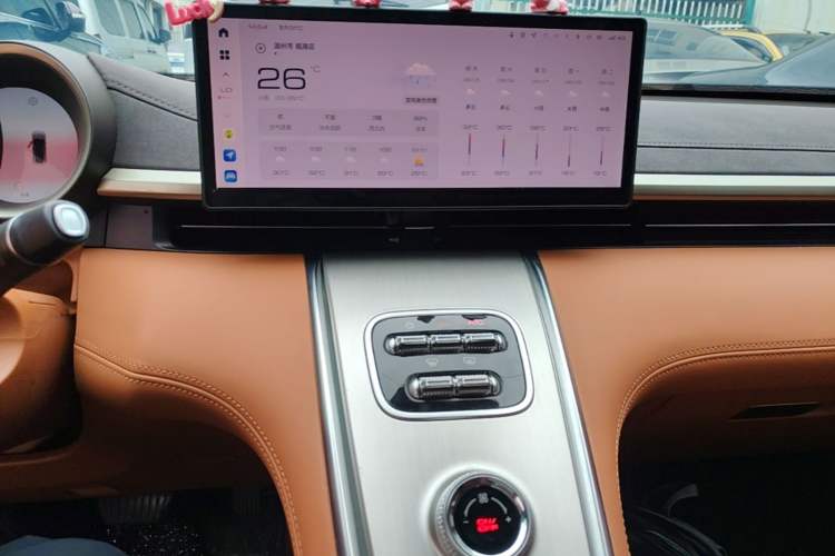 Used ORA Lightning Cat 2022 555 km Luxury Edition Audio And AC Panel