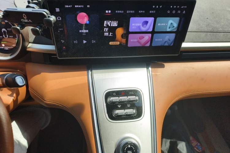 Used ORA Lightning Cat 2022 555 km Luxury Edition Audio And AC Panel