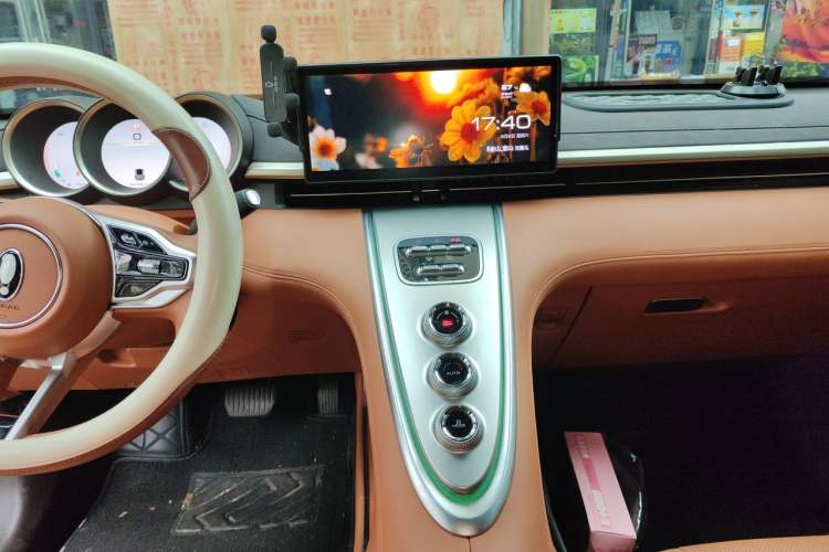 Used ORA Lightning Cat 2022 555 km Luxury Edition Audio And AC Panel