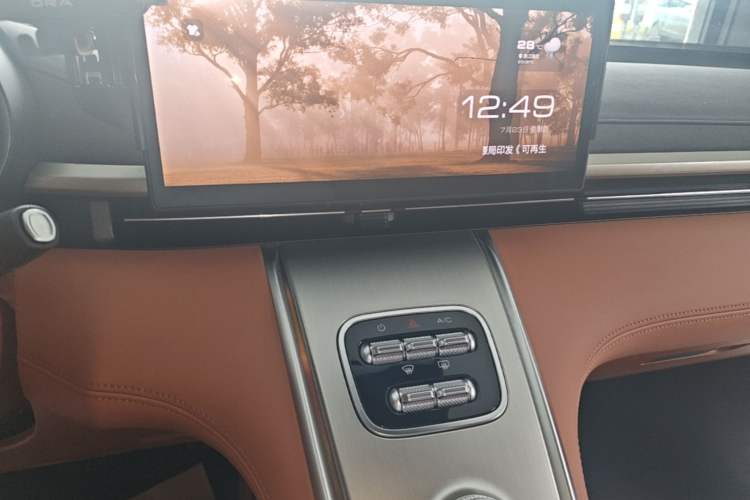 Used ORA Lightning Cat 2022 555 km Luxury Edition Audio And AC Panel
