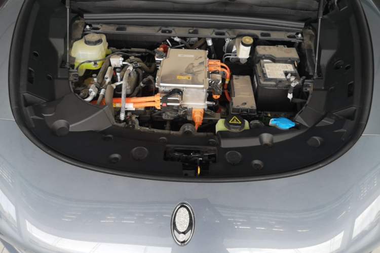 Used ORA Lightning Cat 2022 600 km All-Wheel Drive High-Performance Version Engine Bay