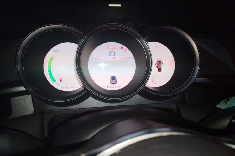 Used ORA Lightning Cat 2022 555 km Luxury Edition Instrument Cluster