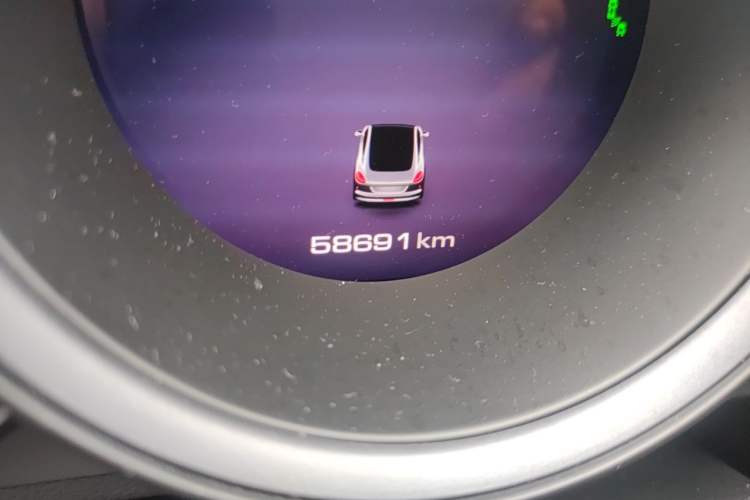 Used ORA Lightning Cat 2022 555 km Luxury Edition Odometer Close Up