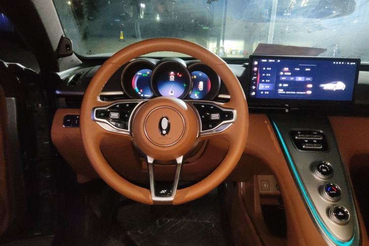 Used ORA Lightning Cat 2022 555 km Luxury Edition Steering Wheel