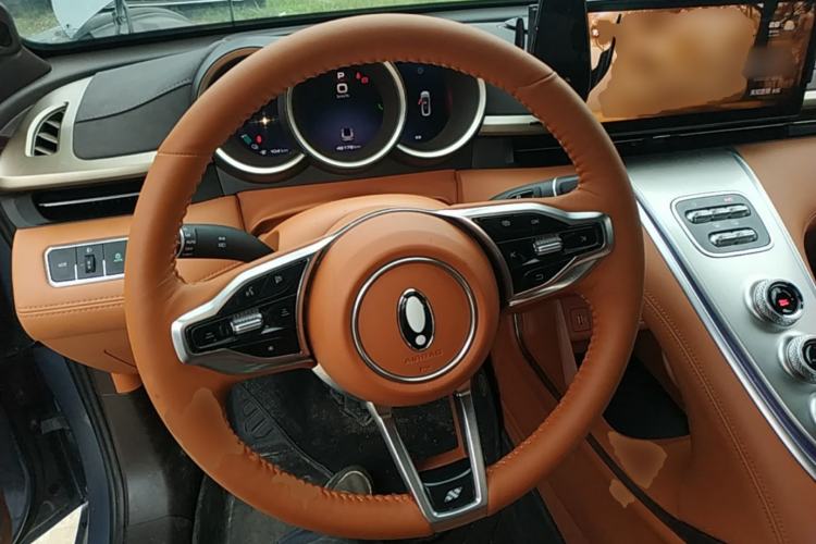Used ORA Lightning Cat 2022 555 km Luxury Edition Steering Wheel