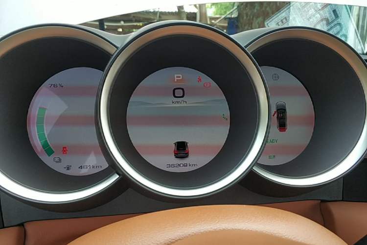 Used ORA Lightning Cat 2022 600 km All-Wheel Drive High-Performance Version Instrument Cluster