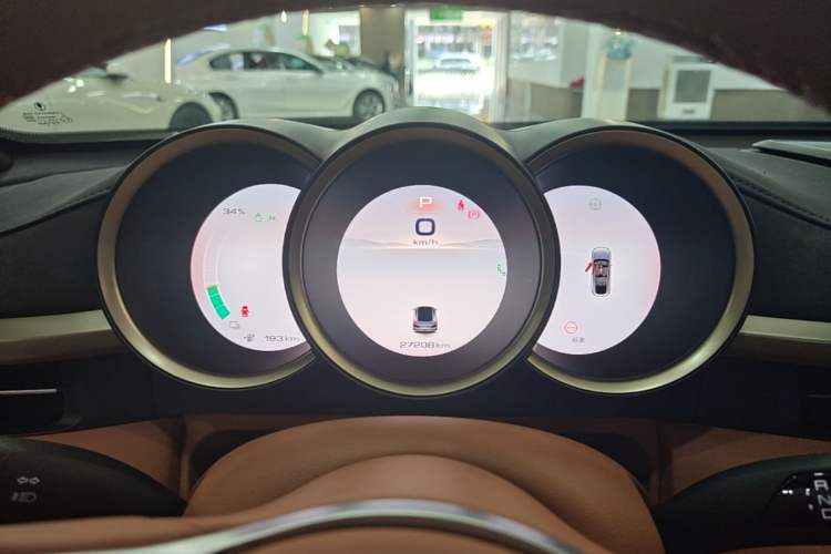 Used ORA Lightning Cat 2022 555 km Luxury Edition Instrument Cluster