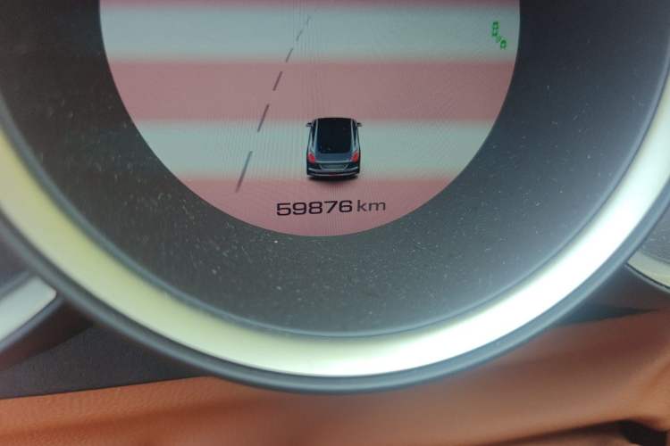 Used ORA Lightning Cat 2022 555 km Luxury Edition Odometer Close Up