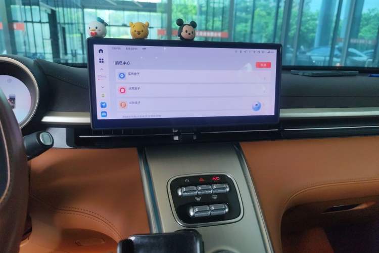 Used ORA Lightning Cat 2022 555 km Luxury Edition Audio And AC Panel