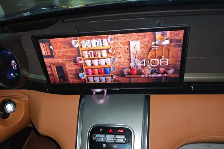 Used ORA Lightning Cat 2022 555 km Luxury Edition Audio And AC Panel