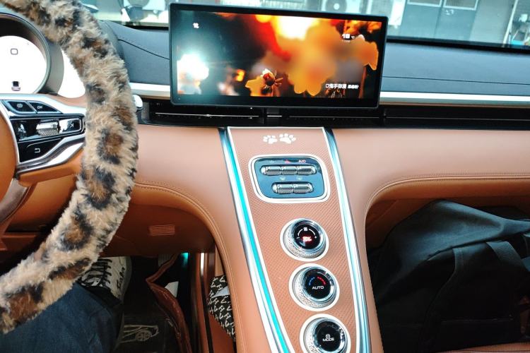Used ORA Lightning Cat 2022 555 km Luxury Edition Audio And AC Panel
