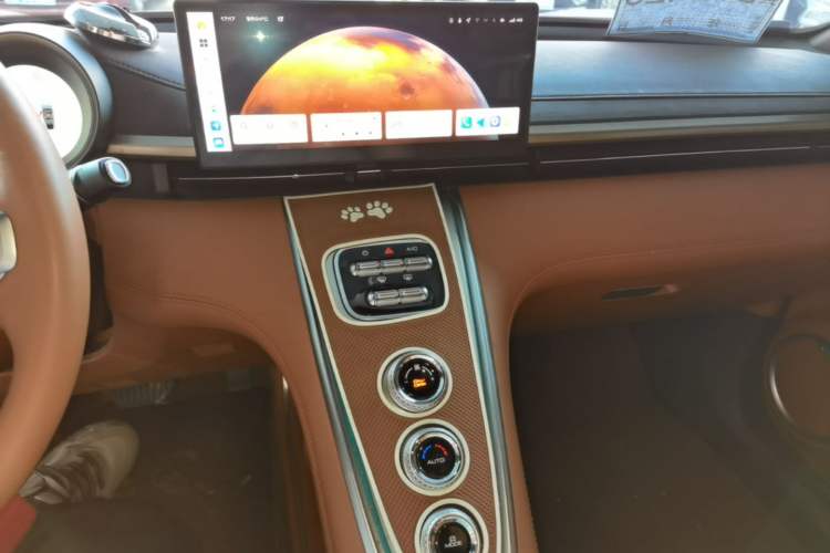 Used ORA Lightning Cat 2022 555 km Luxury Edition Audio And AC Panel