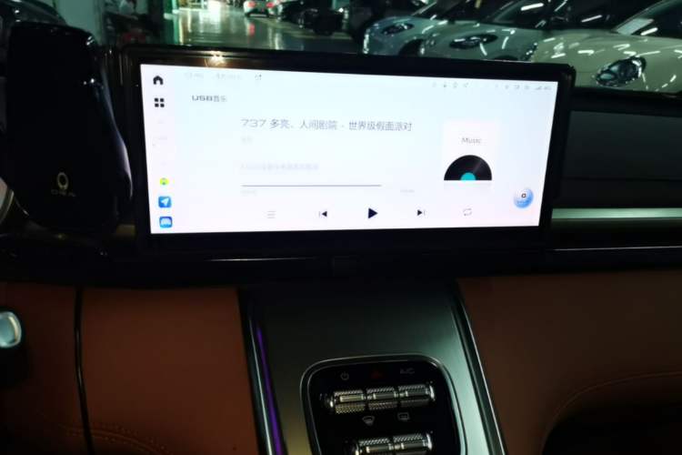 Used ORA Lightning Cat 2022 555 km Luxury Edition Audio And AC Panel