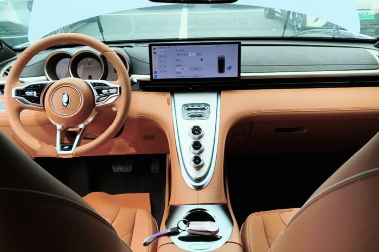 Used ORA Lightning Cat 2022 555 km Luxury Edition Center Console