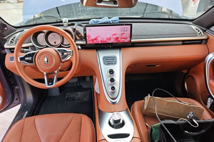 Used ORA Lightning Cat 2022 555 km Luxury Edition Center Console