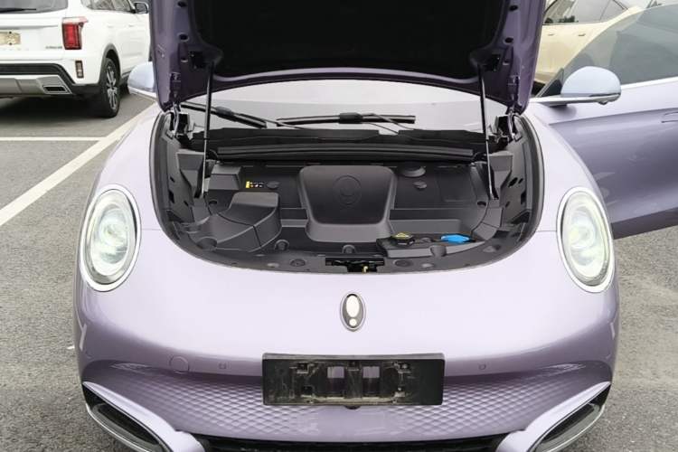 Used ORA Lightning Cat 2022 555 km Luxury Edition Engine Bay